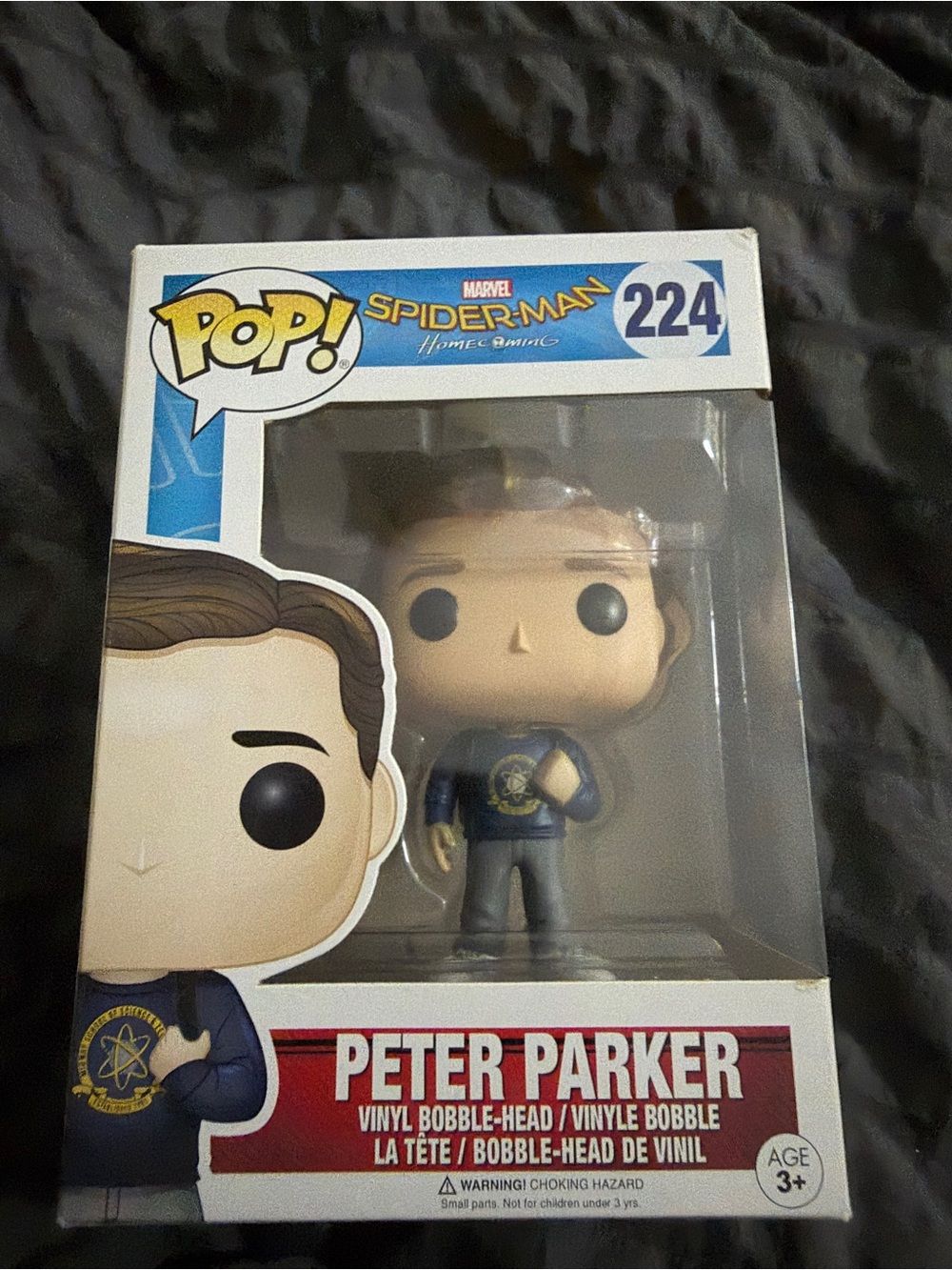 Funko Pop! Marvel Peter Parker #224 Spider-Man Homecoming 2017